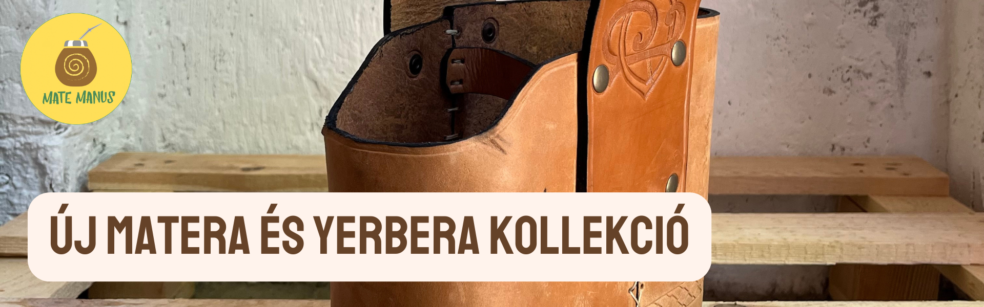 Eredeti Bőr Matera - Mate tartó kosár és táska a Mate Manus import jóvoltából 