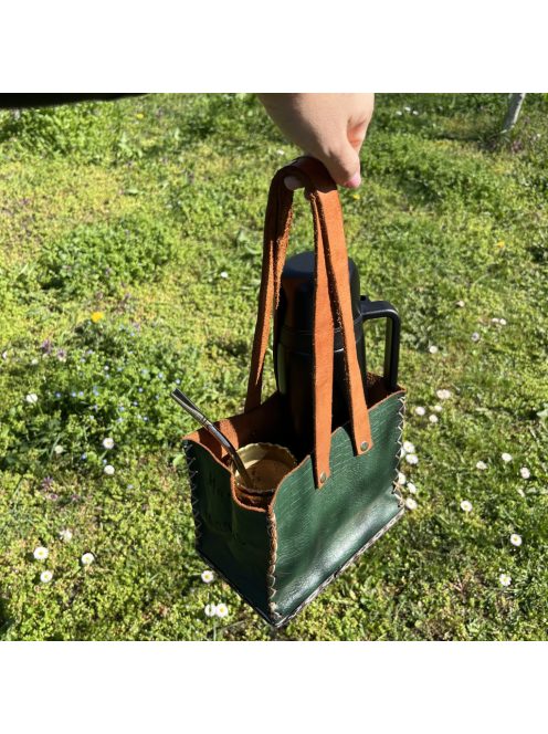 Matera Pirogravírozott [bőr, zöld]