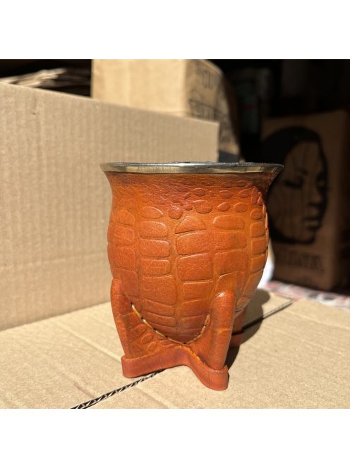 Rey Camionero Alpaca Cincelado Suela [Világosbarna - Újezüst]