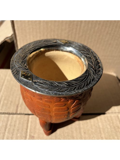 Rey Camionero Alpaca Cincelado Suela [Világosbarna - Újezüst]