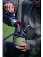 DualFlow PRO acél Mate (zöld) [Fedővel és Bombillával]