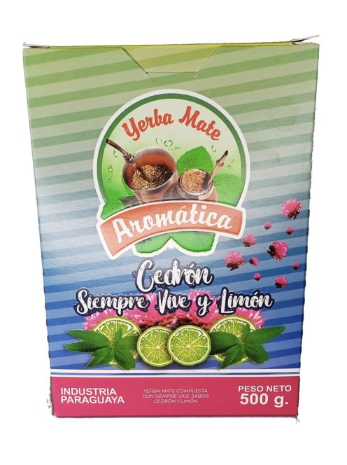 Aromatica - Siempre Vive és társai "Bíborkás-citromverbénás-citromosos Tereré alapanyag" [Paraguay]