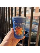 Guampa Műbőrrel díszített (Acél) [Tereréhez]