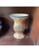 Cuia - hála idézettel [Chimarraohoz] (Bőrrel díszített)