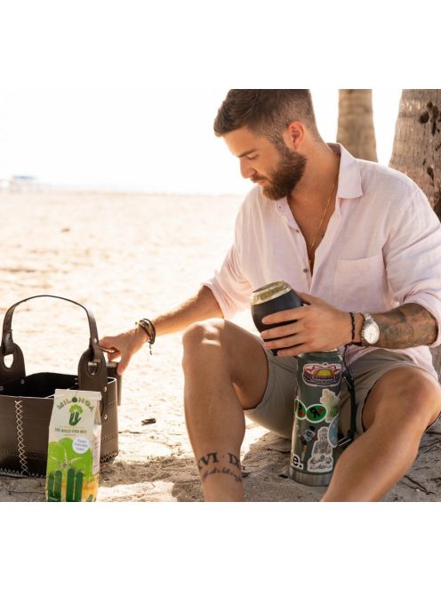 Matera Cuadrada [Bőr, egyedi mintás barna]