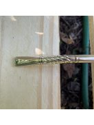 Uruguayi Csavart Bombillon Dos Oros [Premium Alpaca Bombilla] (Flor-de-Lis)