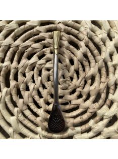   Uruguayi Dorado 2 Bombillon [Premium Alpaca Bombilla] (Flor-de-Lis)