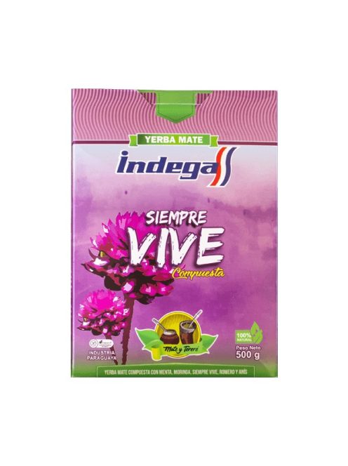 Indega - Siempre Vive "Bíborkás-mentás Tereré alapanyag" [Paraguay]