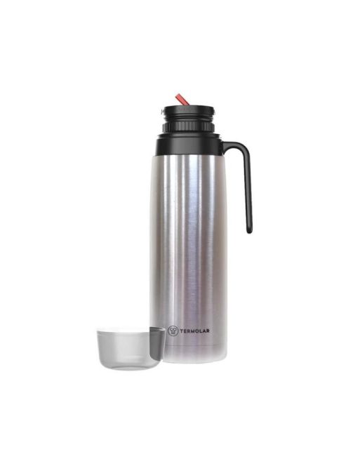 Ezüst Mate Termosz - "Strapabíró Termolar" [1 Liter]