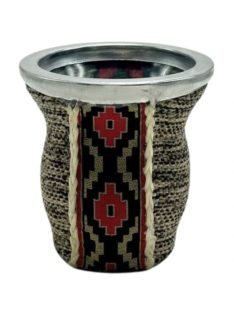 Textillel bevont üveg Maté (szürke)