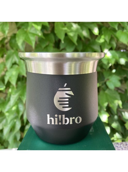 Masszív "HiBro" Acél Mate (fekete)