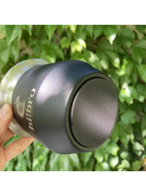 Masszív "HiBro" Acél Mate (fekete)