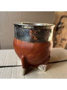 Rey Imperial Alpaca Cincelado Con apliques Labrado Suela ESQUINERA [Világosbarna - Újezüst]