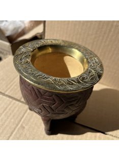   Rey Camionero Bronce Cincelado Marrón Oscuro [Sötétbarna - Bronz]