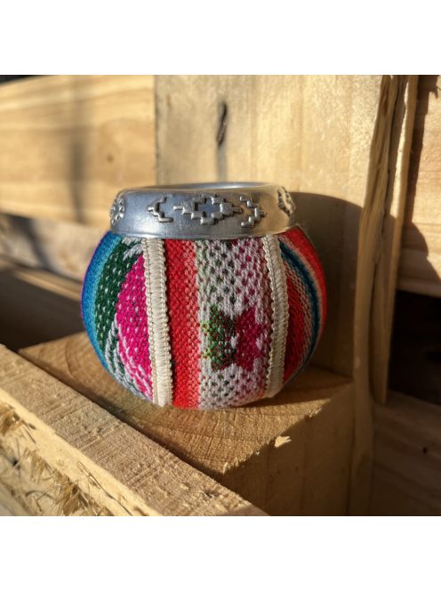 Jujuyi mintás Mívezett Argentin Lopótök (Calabash)