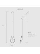 Patimedia Flamenco™ Bombilla (16 cm)