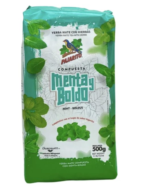 Pajarito Menta y Boldo -  "Mentás és hasfájás enyhítő" [Paraguay]