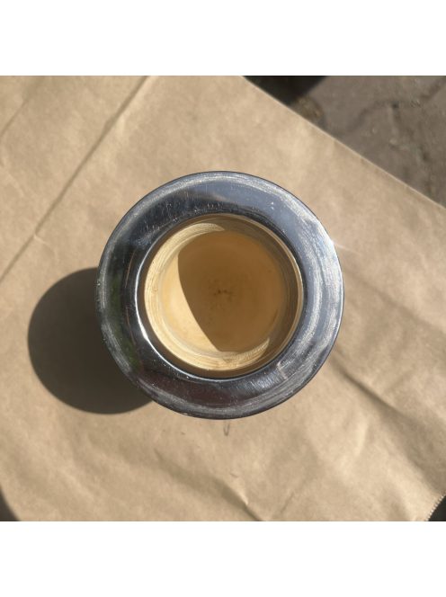 Criollo Lisa Virola Acero Mate Argentino - Bőr Álvánnyal (fém virola)