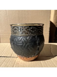   Rey Imperial ROMA Alpaca Cincelado Con apliques Labrado Negro [Fekete - Újezüst]