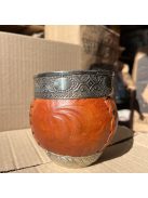 Rey Imperial ROMA Alpaca Cincelado Con apliques Labrado Suela [Világosbarna - Újezüst]