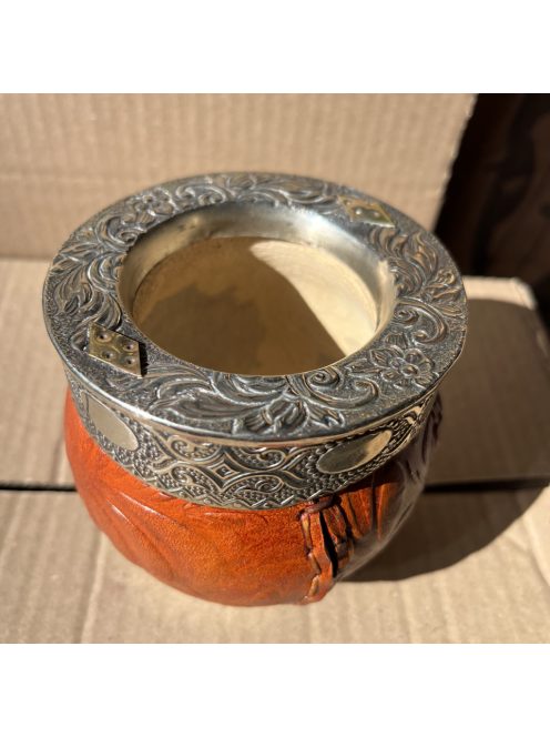 Rey Imperial ROMA Alpaca Cincelado Con apliques Labrado Suela [Világosbarna - Újezüst]