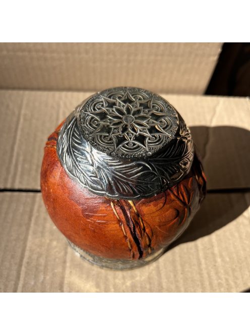 Rey Imperial ROMA Alpaca Cincelado Con apliques Labrado Suela [Világosbarna - Újezüst]