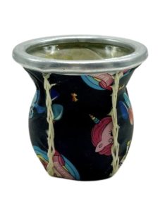 Black Unicorn mintájú műbőr üveg mate 