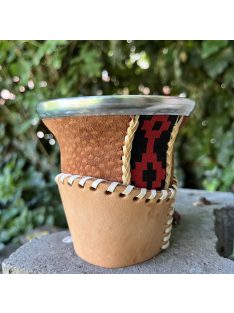 Mate de Carpincho Argentino 2 - Capybara bőrrel borított