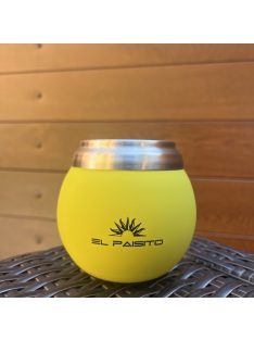 Sárga Acél Gömb Mate "El Paisito" 