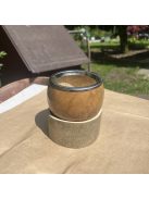 Coco Criollo Virola Fina Mate Argentino - Bőr Álvánnyal (vékony virola)