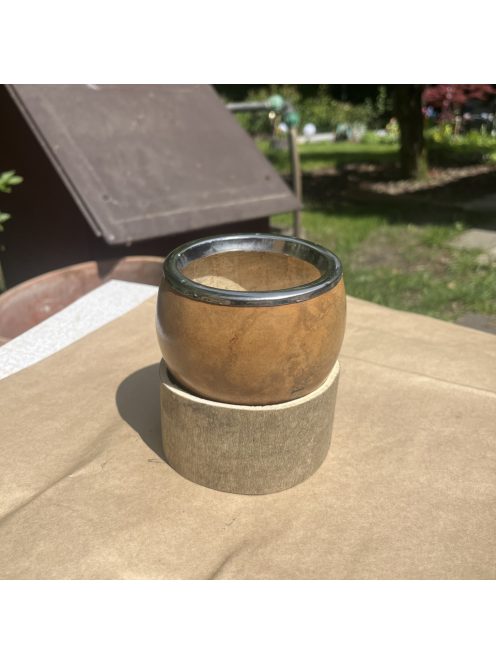 Coco Criollo Virola Fina Mate Argentino - Bőr Álvánnyal (vékony virola)