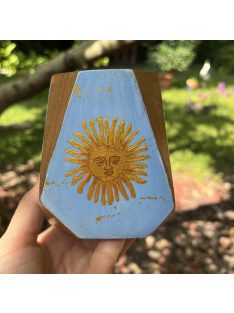   "Argentina, te quiero" - kézzel festett Algarrobo (by Caro)