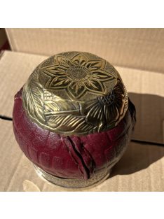   Rey Imperial ROMA Alpaca Cincelado Con apliques Labrado Borravino [Bordó - Újezüst]