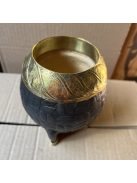 Rey Torpedo-Imperial Bronce SIMPLE MACIZA Labrado Negro [Fekete - Bronz]