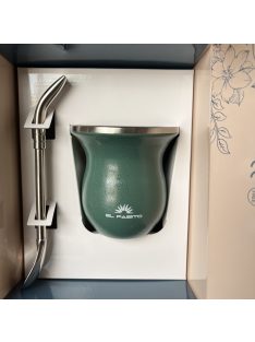 Acél Camionero + Pico de Loro Bombilla (szett) (zöld)