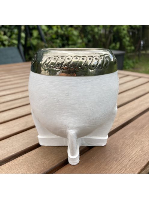 Fehér Torpedo Mate Blanco Cincelado [Újezüstből]