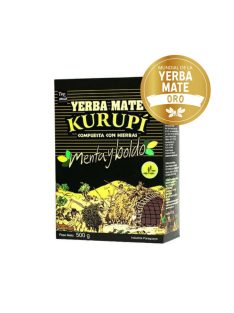  Kurupi - Menta y Boldo - "Paraguay legnépszerűbb ízesített Yerbája" [Paraguay] 