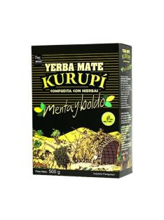   Kurupi - Menta y Boldo - "Paraguay legnépszerűbb ízesített Yerbája" [Paraguay] 