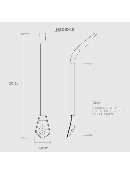 Patilarga Flamenco™ Bombilla (20,5 cm)
