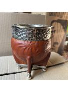 Rey Imperial Alpaca Cincelado Con apliques Labrado Suela con pelotitas [Világosbarna - Újezüst]