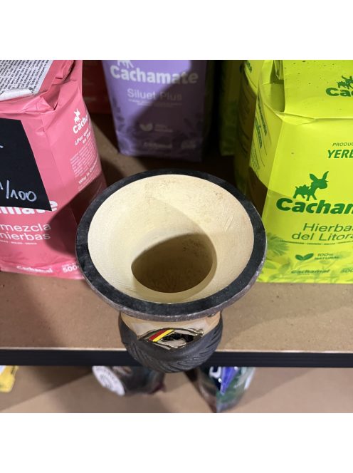 Cuia dél Brazíliából [Chimarraohoz] (Bőrrel díszített)