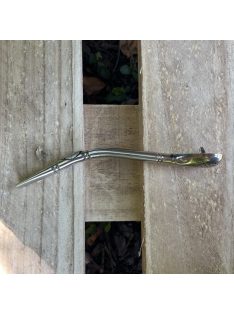   Uruguayi Bombillon con Escudo Argentina [Premium Alpaca Bombilla] (Flor-de-Lis)