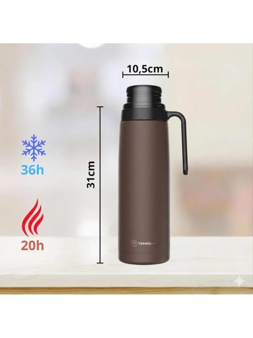 Barna Mate Termosz - "Strapabíró Termolar" [1 Liter]