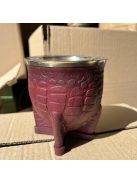 Rey Camionero Alpaca Cincelado Borravino [Bordó - Újezüst]