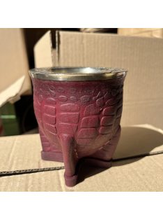   Rey Camionero Alpaca Cincelado Borravino [Bordó - Újezüst]