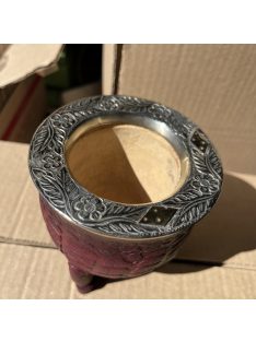   Rey Camionero Alpaca Cincelado Borravino [Bordó - Újezüst]