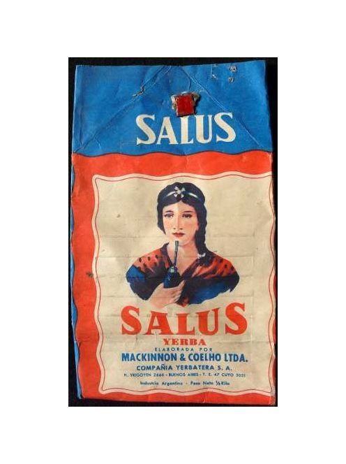 Salus - "Szuperlágy, pöpec, ehyhén ízesített yerba" [Argentína]