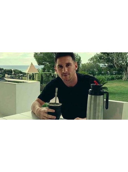 Ezüst Maté Termosz - "Gaucho Bruno" - [1 Liter]