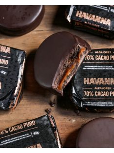 Havanna 70% Cacao Puro Alfajor - con Dulce de Leche