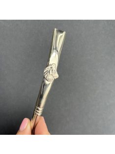   Uruguayi Lovas Bombillon [Premium Alpaca Bombilla] (Flor-de-Lis)